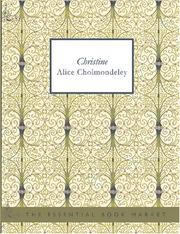 Cover of: Christine (Large Print Edition) by Elizabeth von Arnim