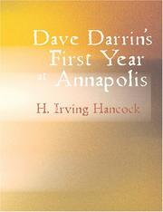 Cover of: Dave Darrin\'s First Year at Annapolis (Large Print Edition)