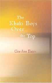 Cover of: The Khaki Boys Over the Top | Gordon Bates