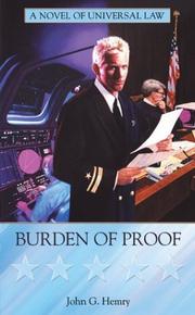 Cover of: Burden of proof
