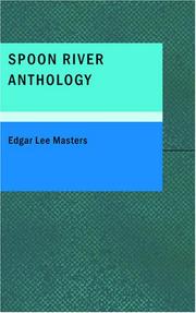 Cover of: Spoon River Anthology by Edgar Lee Masters