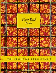 Cover of: Ester Ried (Large Print Edition) by Isabella Macdonald Alden, Isabella Macdonald Alden