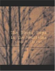 Cover of: The Rover Boys In The Mountains (Large Print Edition) by Edward Stratemeyer