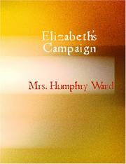 Cover of: Elizabeth\'s Campaign (Large Print Edition)