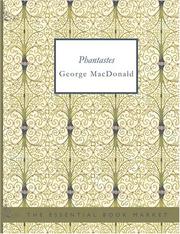 Cover of: Phantastes (Large Print Edition) by George MacDonald