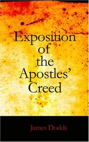 Cover of: Exposition of the Apostles Creed