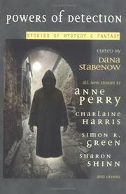 Cover of: Powers of detection: stories of mystery & fantasy