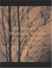Cover of: Boy Scouts in Southern Waters (Large Print Edition) by George Harvey Ralphson