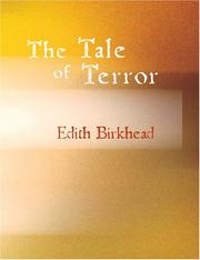 Cover of: The Tale of Terror (Large Print Edition) by Edith Birkhead