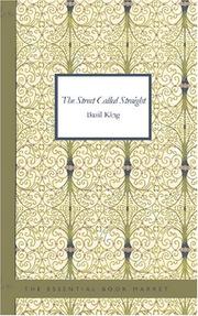Cover of: The Street Called Straight by Basil King