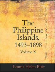 Cover of: The Philippine Islands, 1493-1898 (Large Print Edition) by Emma Helen Blair