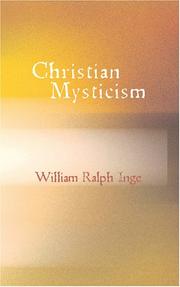 Cover of: Christian Mysticism by Inge, William Ralph
