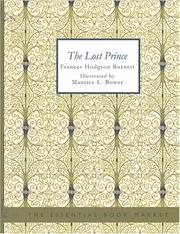 Cover of: The Lost Prince (Large Print Edition) by Frances Hodgson Burnett