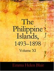 Cover of: The Philippine Islands 1493-1898 (Large Print Edition) by Emma Helen Blair
