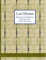 Cover of: Lost Illusions (Large Print Edition) by Honoré de Balzac