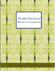 Cover of: The Man Thou Gavest (Large Print Edition)
