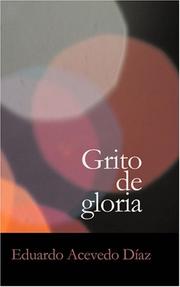 Cover of: Grito de Gloria