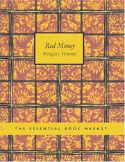 Red Money by Fergus Hume