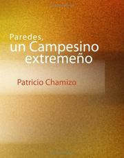 Cover of: Paredes, un campesino extremeo (Large Print Edition)