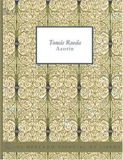 Cover of: Tomás Rueda (Large Print Edition)