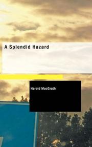 Cover of: A Splendid Hazard | Harold MacGrath
