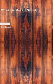 Cover of Woman in Modern Society