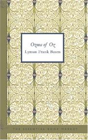 Cover of: Ozma of Oz by L. Frank Baum