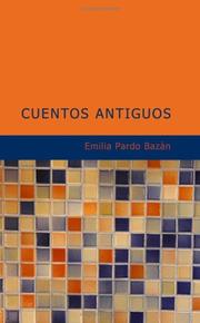 Cover of: Cuentos Antiguos by Emilia Pardo Bazán