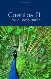 Cover of: Cuentos II by Emilia Pardo Bazán