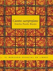 Cover of: Cuentos Sacroprofanos (Large Print Edition)