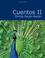Cover of: Cuentos II (Large Print Edition)