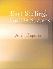 Cover of: Bart Stirling s Road to Success (Large Print Edition): Or; The Young Express Agent
