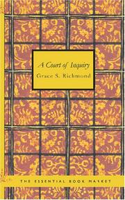 Cover of: A Court of Inquiry