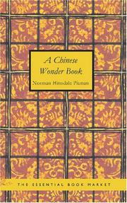 Cover of: A Chinese Wonder Book by Norman Hinsdale Pitman