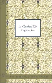 Cover of: A Cardinal Sin