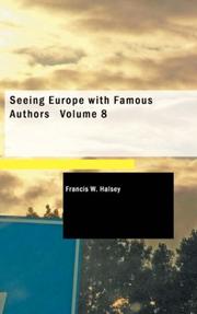 Cover of: Seeing Europe with Famous Authors Volume 8: Italy and Greece Part Two