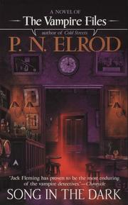 Cover of: Song In The Dark (Vampire Files) by P. N. Elrod
