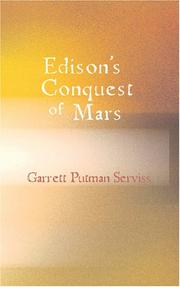 Cover of: Edison\'s Conquest of Mars by Garrett Putman Serviss