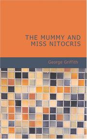 Cover of: The Mummy and Miss Nitocris