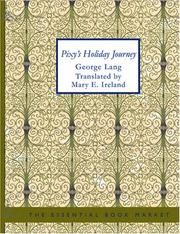 Cover of: Pixy&apos;s Holiday Journey (Large Print Edition) by George Lang