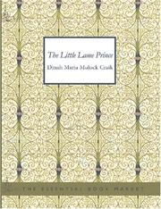 Cover of: The Little Lame Prince (Large Print Edition) by Dinah Maria Mulock Craik
