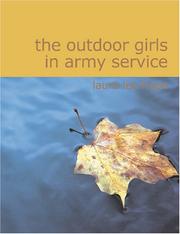 Cover of: The Outdoor Girls in Army Service (Large Print Edition) by Laura Lee Hope, Laura Lee Hope