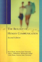 Cover of: The Biology of Human Communication