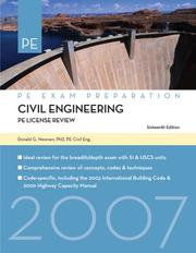 Cover of: Civil Engineering: License Review