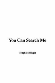 Cover of: You Can Search Me