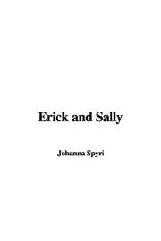 Cover of: Erick And Sally by 
