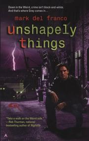 Cover of: Unshapely Things