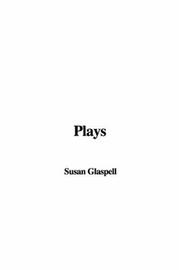 Front cover of Plays by Susan Glaspell