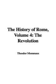 Cover of: The History of Rome by Theodor Mommsen