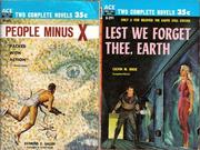 Cover of: People Minus X / Lest We Forget Thee, Earth by Raymond Z.; Knox, Calvin M. Gallun